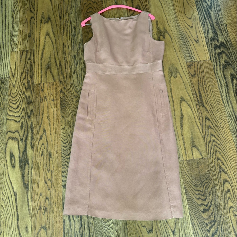 Ann Taylor Tan Midi Dress